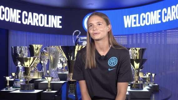 Inter Women, Pleidrup: "L'addio alla Danimarca un passo importante per la mia carriera"