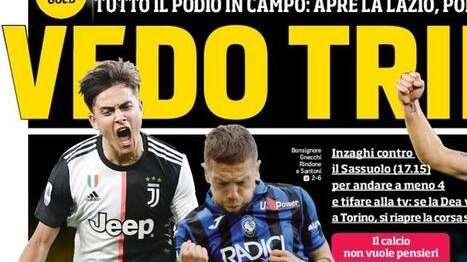 Prima pagina CdS - Conte, ombre sul futuro. Tecnico e club mai così distanti