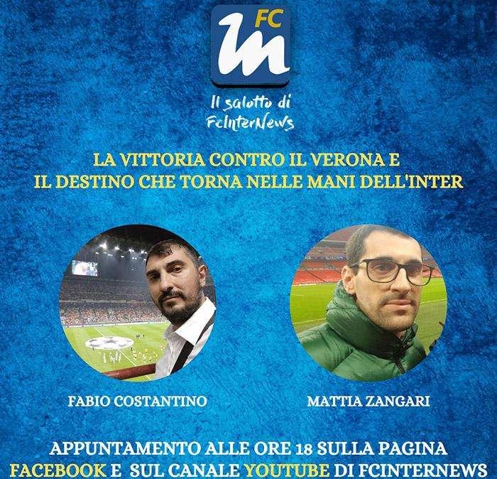 Torna alle 18 'Il Salotto di FcInterNews': tanti i temi in agenda