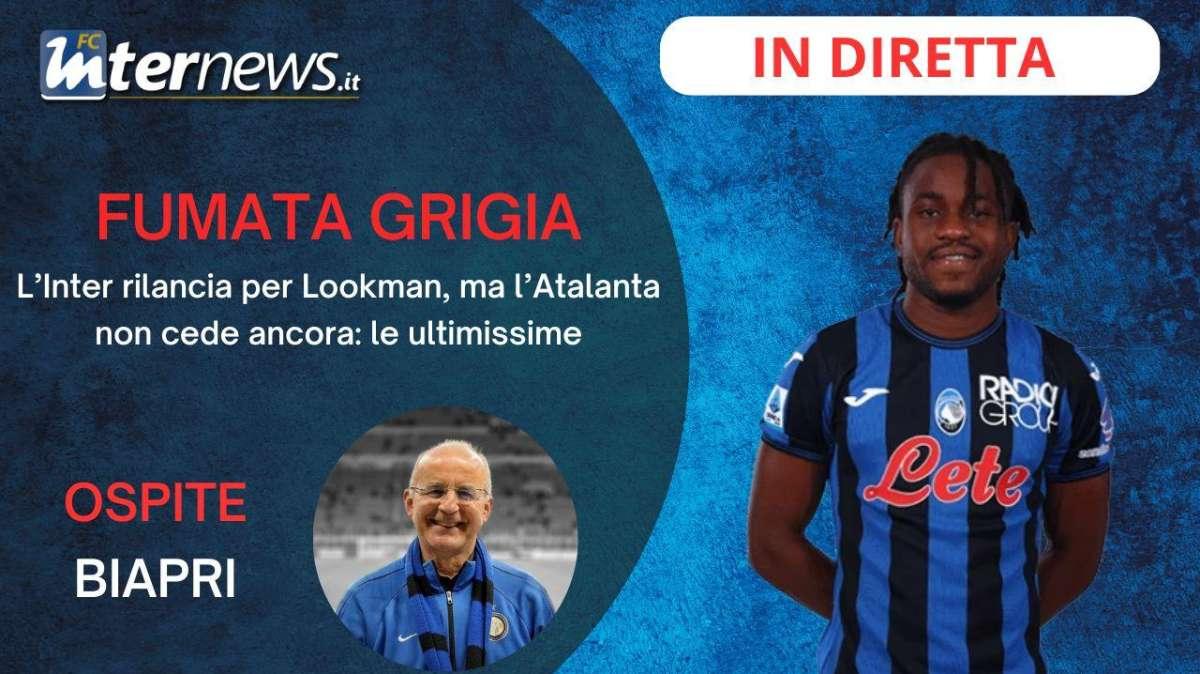 Rivivi la diretta! TIRA e MOLLA per LOOKMAN, l'INTER rialza ma l'ATALANTA non cede: TIFOSI in ANSIA. Le ULTIMISSIME sulla TRATTATIVA