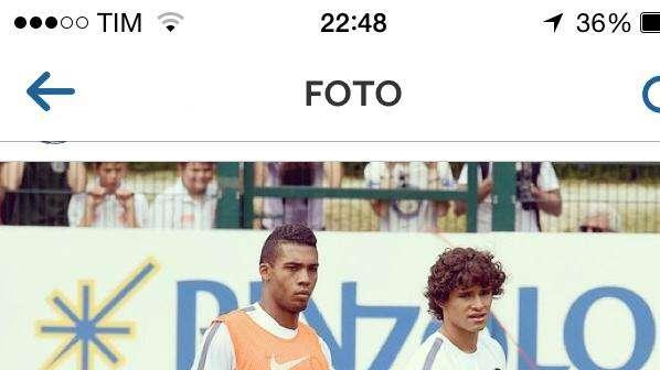 FOTO - JJ accoglie Dodò e saluta i tifosi
