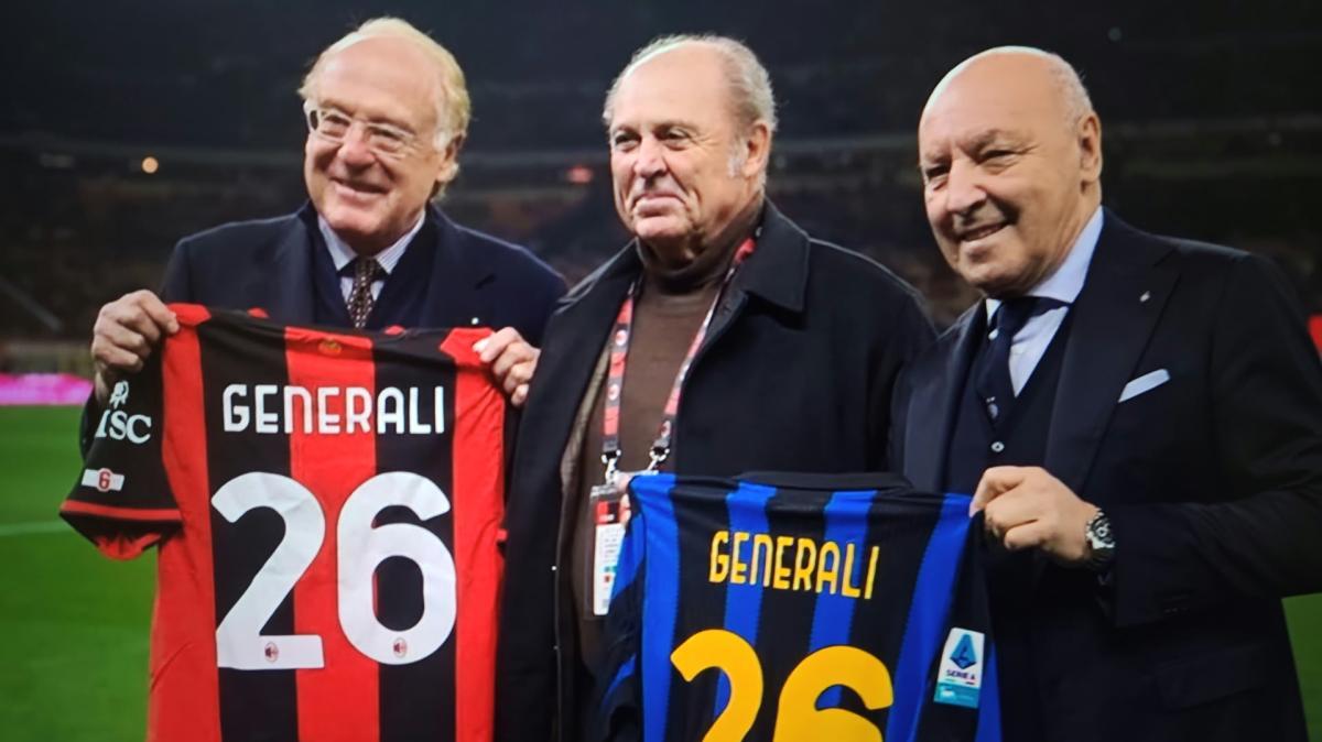 Passaggio di consegne a San Siro: regalo di Marotta e Scaroni all'AD di Generali