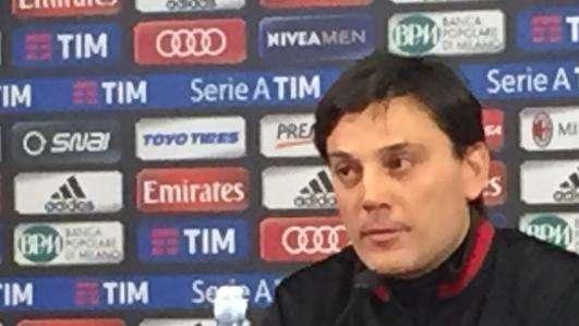 Montella: "Voglio il derby, ma non mi fido dell'Inter"