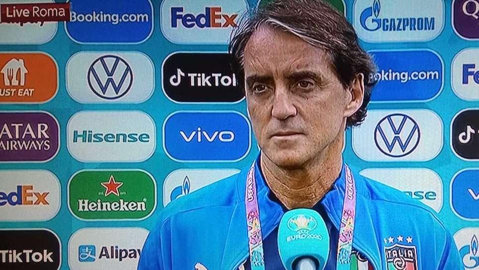 Mancini: "Dispiace per Sensi e Pellegrini. Domani in campo tranquilli, pensando di essere un'ottima squadra"