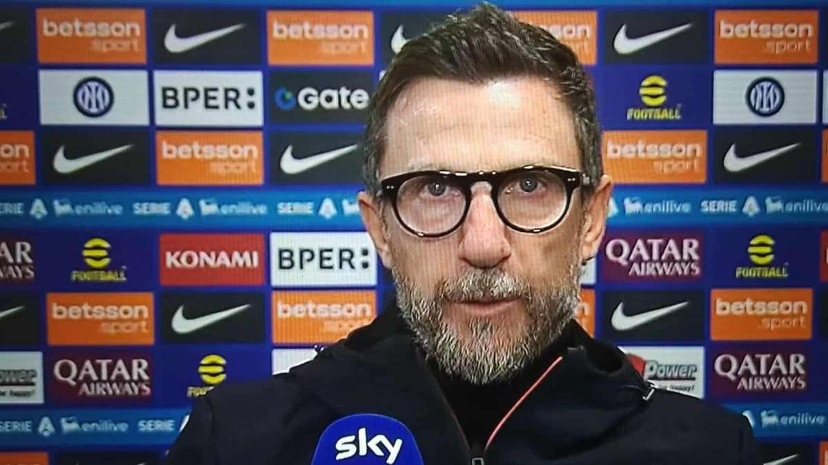 Lecce, Di Francesco a Sky: "C'è rammarico, abbiamo concesso poco all'Inter"