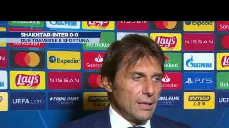 Conte a SM: "Seconda gara senza subire reti. Abbiamo costretto lo Shakhtar a tradirsi"