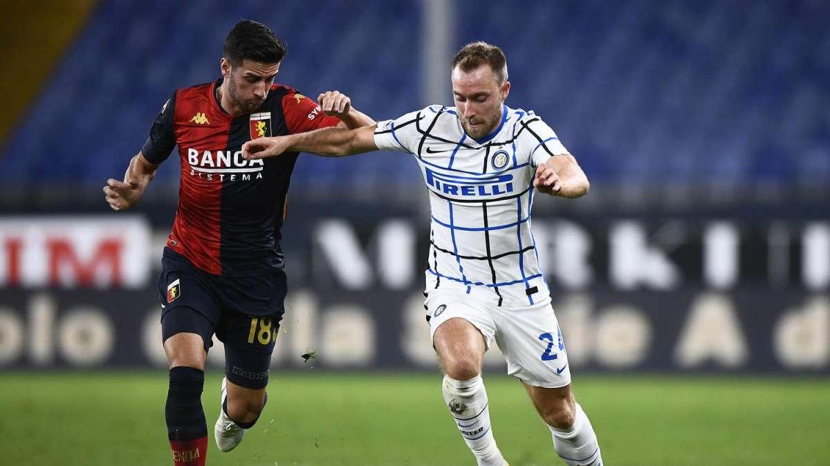 Corsera - Inter solida e dominante. Ma Eriksen oggi è una bella spilla senza sostanza