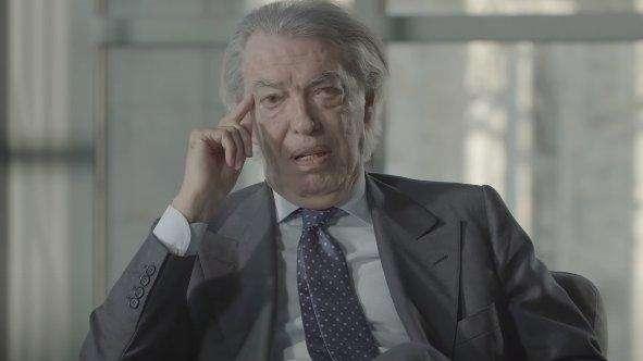 Moratti: "Inter un po' stanca, per lo scudetto il Napoli ha più possibilità. Ai miei tempi non si parlò mai di Triplete"