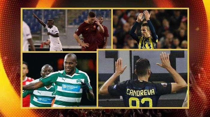 Old Trafford in piedi per Van Persie, Antonio&Samir fanno ridere l'Inter e la Roma che si suicida 