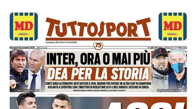 Prima TS - Inter, ora o mai più. Battere il Real per evitare un altro flop in Champions