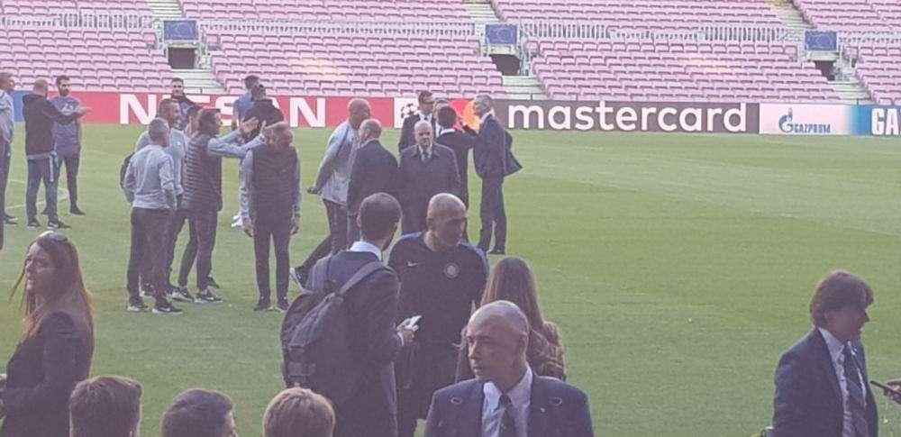 FOTOGALLERY - Le immagini del sopralluogo al Camp Nou