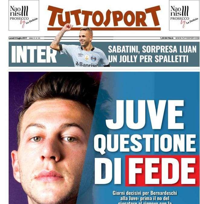 Prima TS - Sabatini, ecco Luan: jolly per Spalletti