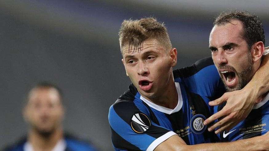 Siviglia-Inter - Barella chiude in bellezza, bene anche Godin