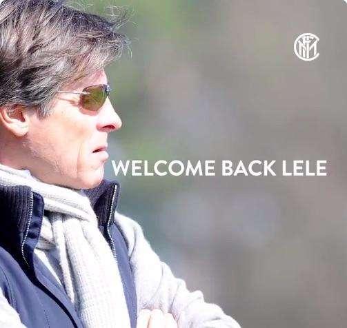 VIDEO - L'Inter accoglie Oriali: "Bentornato Lele, questa è casa tua"