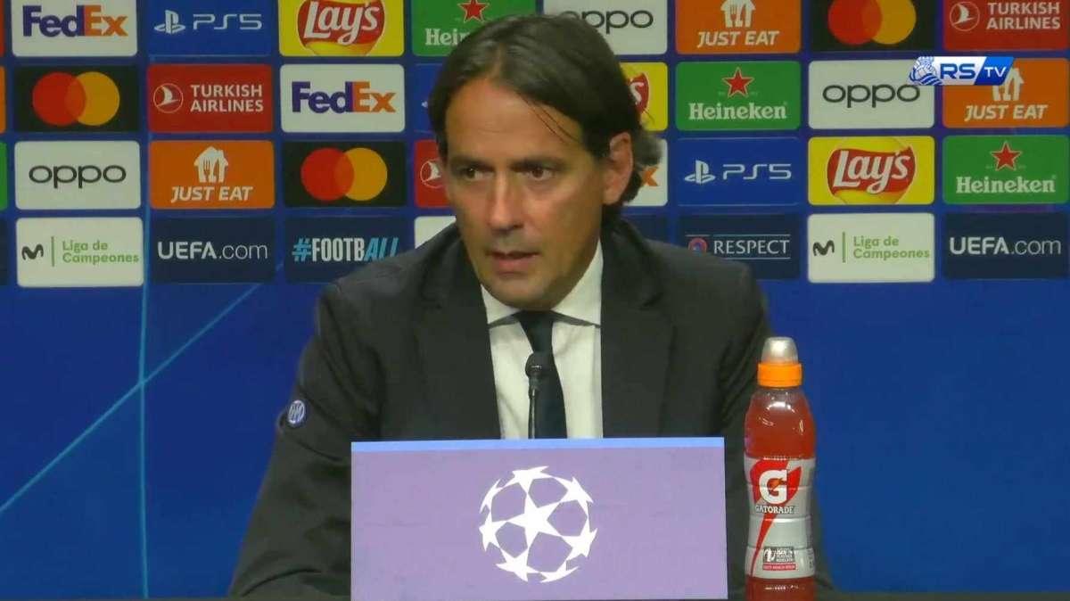 Inzaghi: "Derby? Conta la Real Sociedad e sarà difficile. Ultima Champions indimenticabile. Asllani pronto per giocare"