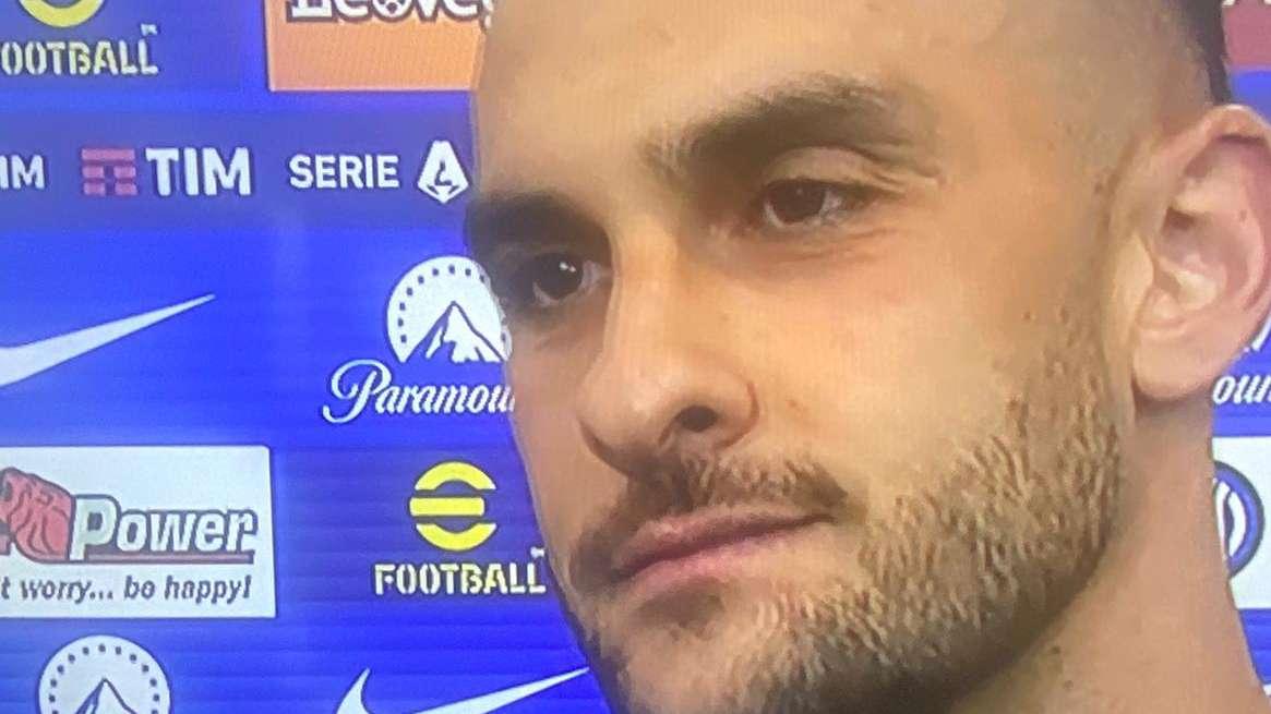 Lykogiannis a DAZN: "Contento dei complimenti del mister, lavoro per farmi trovare pronto"