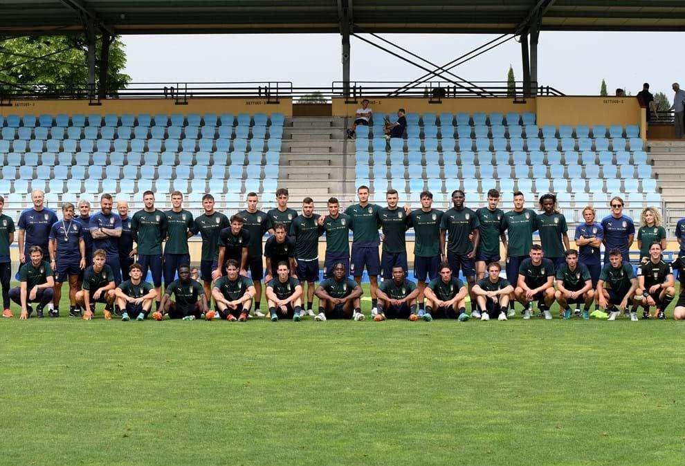 Coverciano, si chiude il raduno dei calciatori di interesse nazionale: Oristanio in gol nella partitina