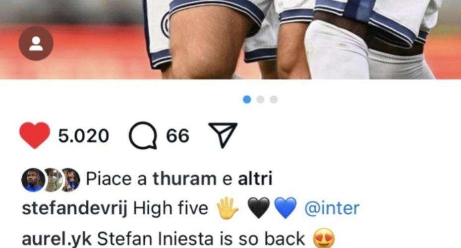 Stopper, play e bomber. Bisseck pazzo di De Vrij: "Stefan Iniesta is so back"