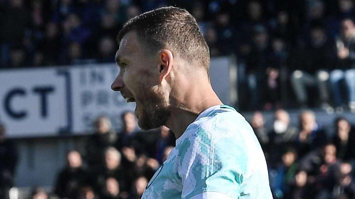 Sky - A Reggio Emilia Inter in formazione quasi tipo: davanti tandem Dzeko-Lukaku