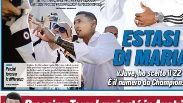 Prima pagina TS - Dzeko punta i piedi: "Io resto". E allontana Dybala