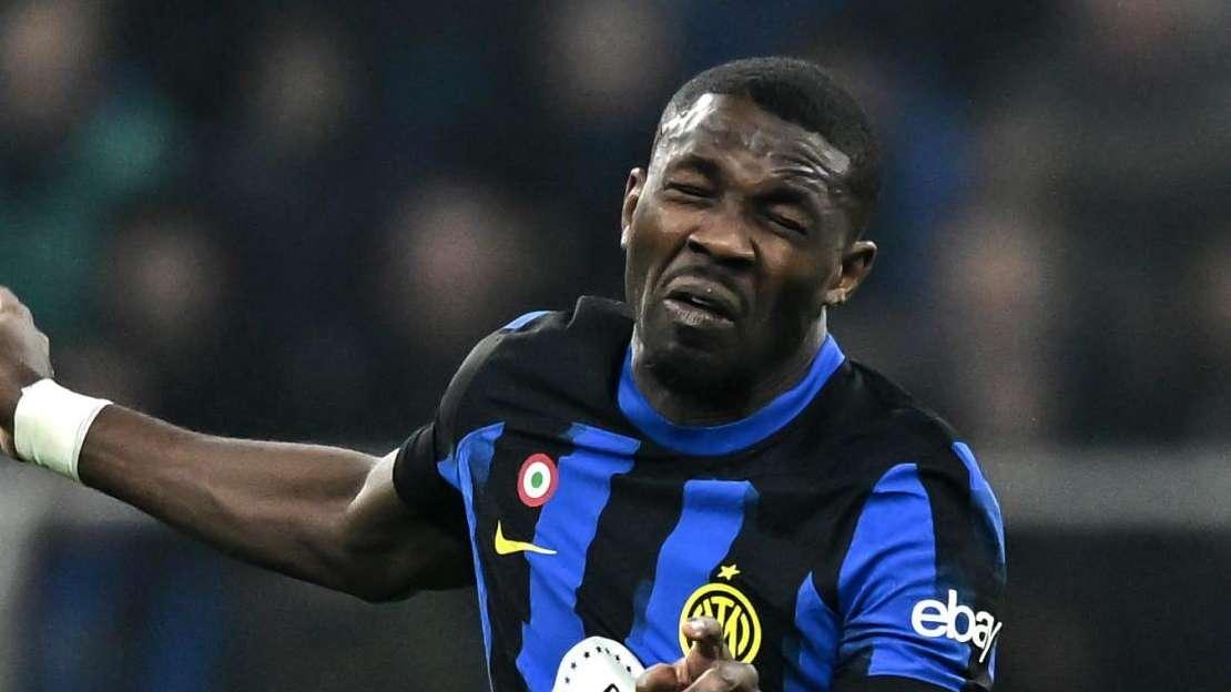 Thuram, elongazione dell'adduttore lungo della coscia destra. Sarà rivalutato nei prossimi giorni 
