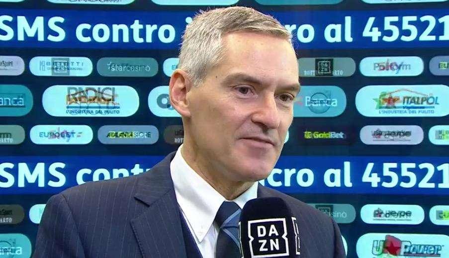 Antonello: "Conte ha ridato slancio ai risultati sportivi. Il nostro obiettivo resta tornare al top in Europa"