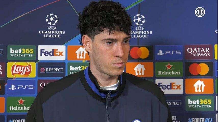 Bastoni: "Finora stagione da 8. Futuro? Mai avuto dubbi. E Conte ha provato a destabilizzarci"