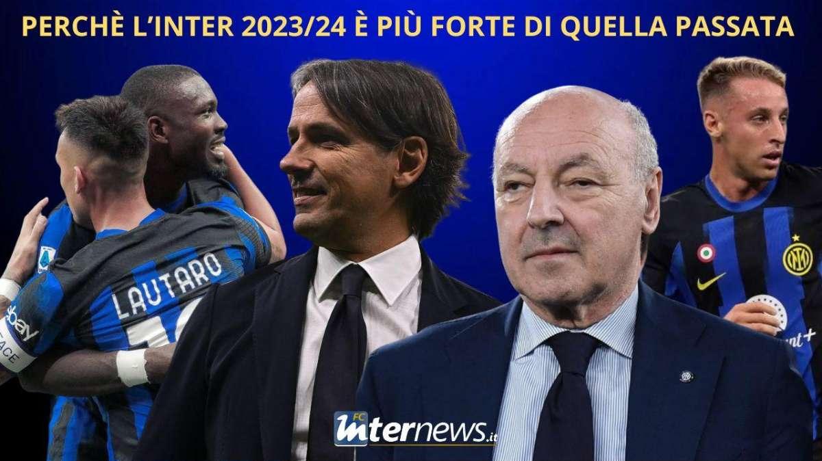 DOMINANTI! Società, squadra e Inzaghi: l'INTER 23/24 è più FORTE di quella PASSATA?