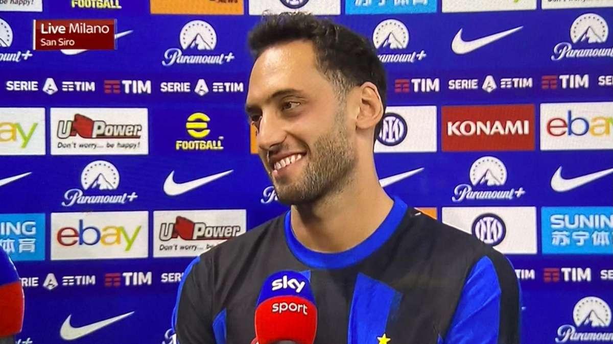 Calhanoglu a Sky: "Dopo questa stagione dobbiamo ripeterci. Zhang? Noi lo aspettiamo qui"
