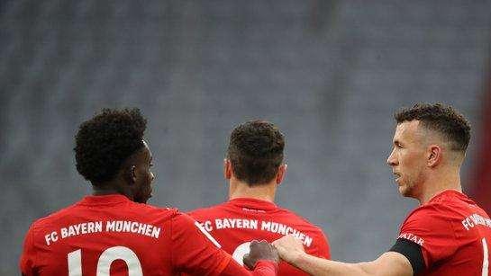 Cinquina del Bayern Monaco all'Eintracht Francoforte, Perisic in campo per 63 minuti