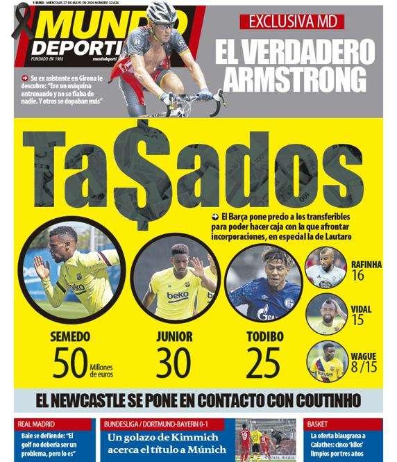 Prima MD - Il Barça fissa il prezzo ai giocatori da vendere per arrivare a Lautaro