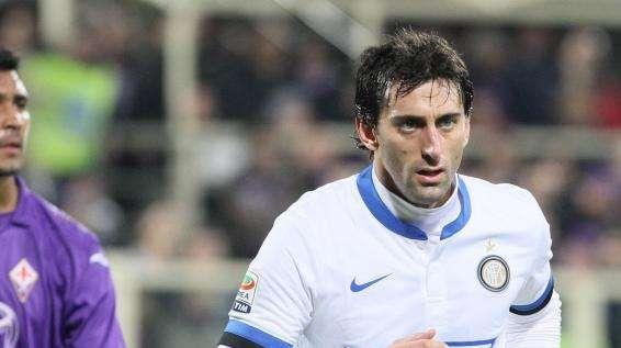 Milito, astinenza record: 10 gare in A senza segnare