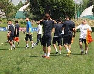 Allenamento sotto la pioggia