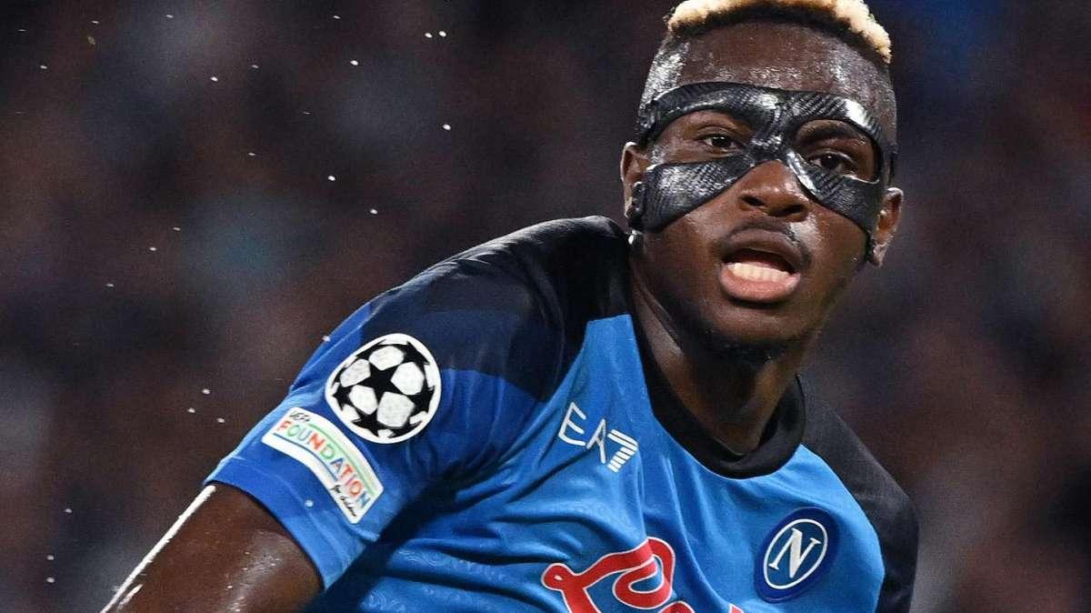 Napoli, tegola Osimhen: lungo stop per l'attaccante nigeriano