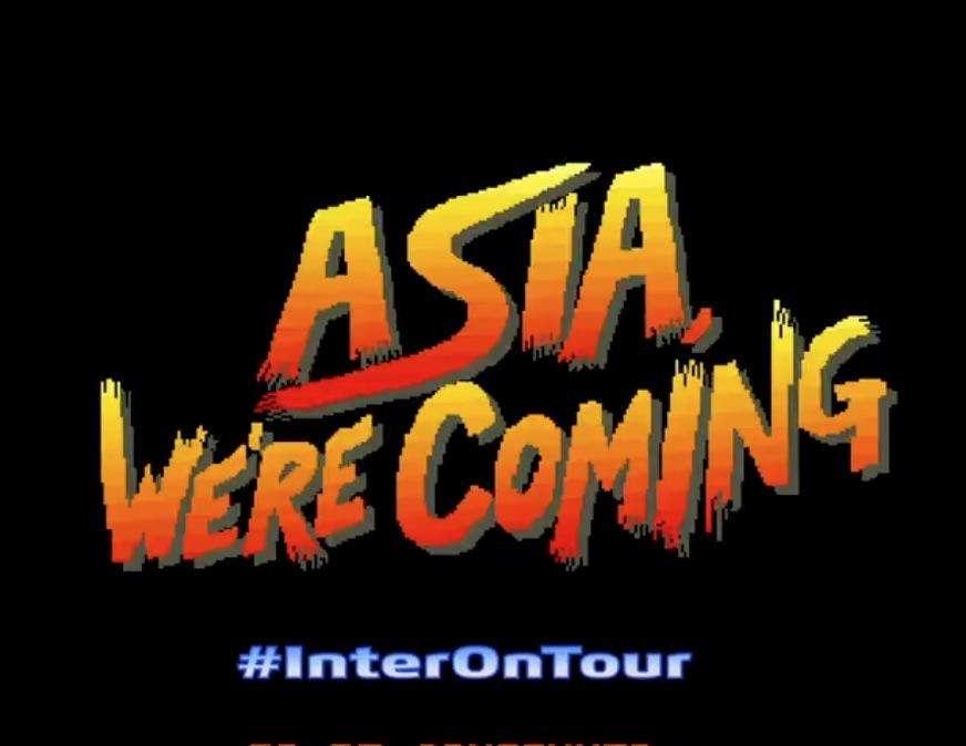 "Asia we're coming": il tour estivo dell'Inter diventa un videogame 