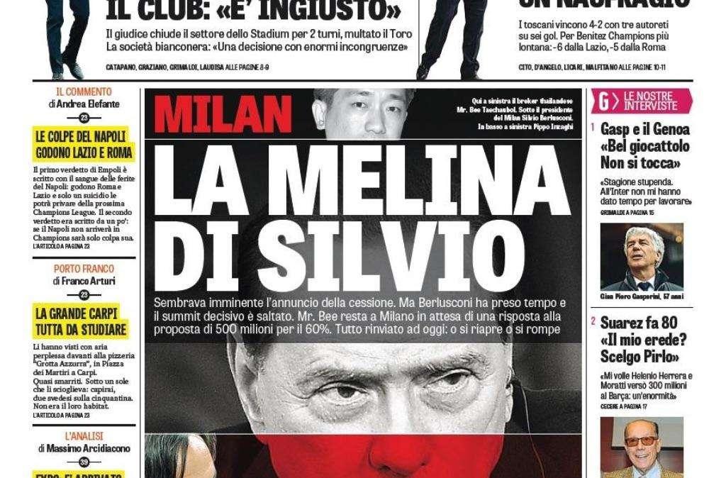 Prime Pagine - Mancini striglia l'Inter, milioni in ballo. E Suarez festeggia gli 80 anni: "Moratti mi pagò 300 mln"