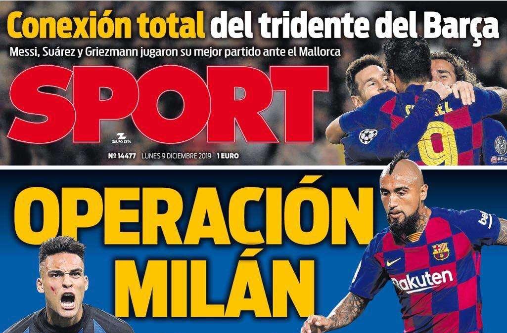 Prima Sport - Operazione Milano, incontro venerdì tra Barça e Inter per Rakitic e Vidal. Chiesta opzione per Lautaro
