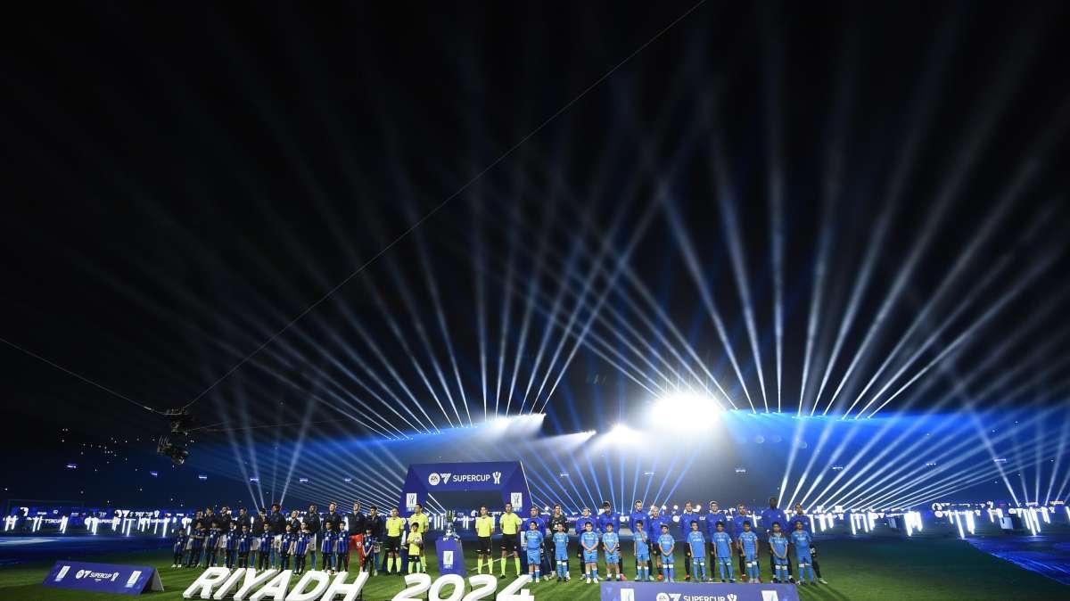 Supercoppa italiana, a Riad la più grande produzione tv dell'anno. De Siervo: "Alziamo lo standard"