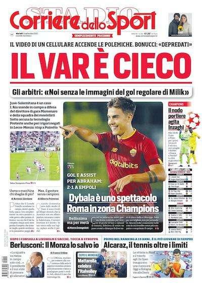 Prima CdS - Il VAR è cieco. Inter, il nodo portiere agita Inzaghi 