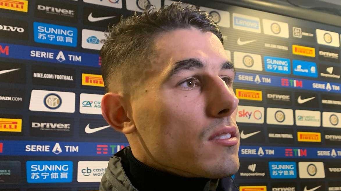 Faraoni in mixed: "Grande emozione tornare a San Siro. L'Inter ha il timbro di Conte, ci ha concesso meno della Juve"