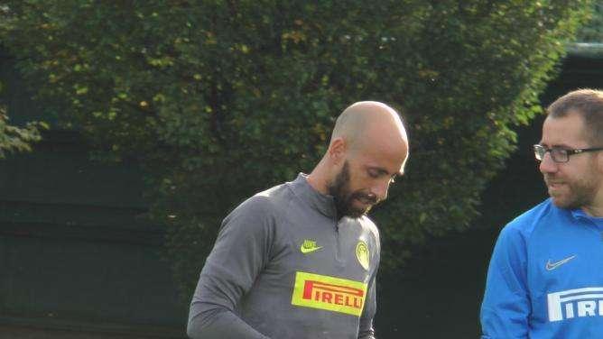 Inter, allenamento in due gruppi al rientro da Razgrad: il report