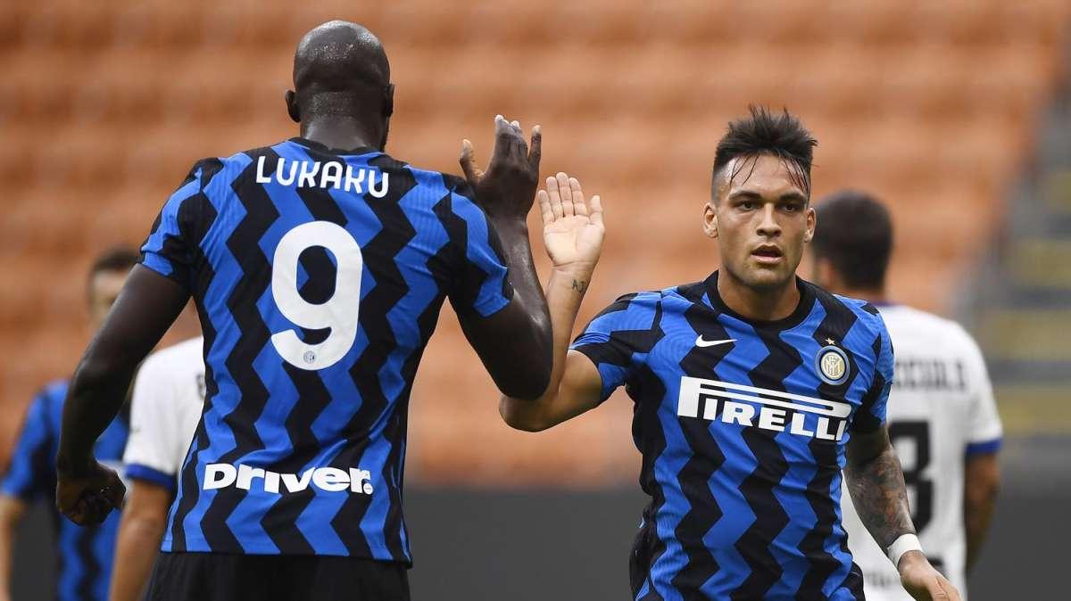 Lukaku e Lautaro Martinez nella top 50 dei calciatori del 2020 di RMC Sport