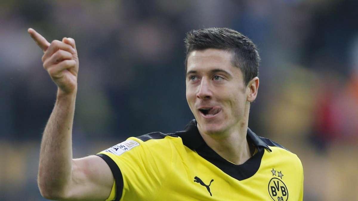 Lewandowski del Bor. Dortmund