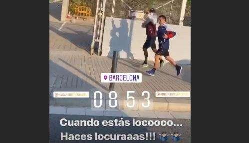 VIDEO - Vidal attende l'Inter e intanto si allena... per strada