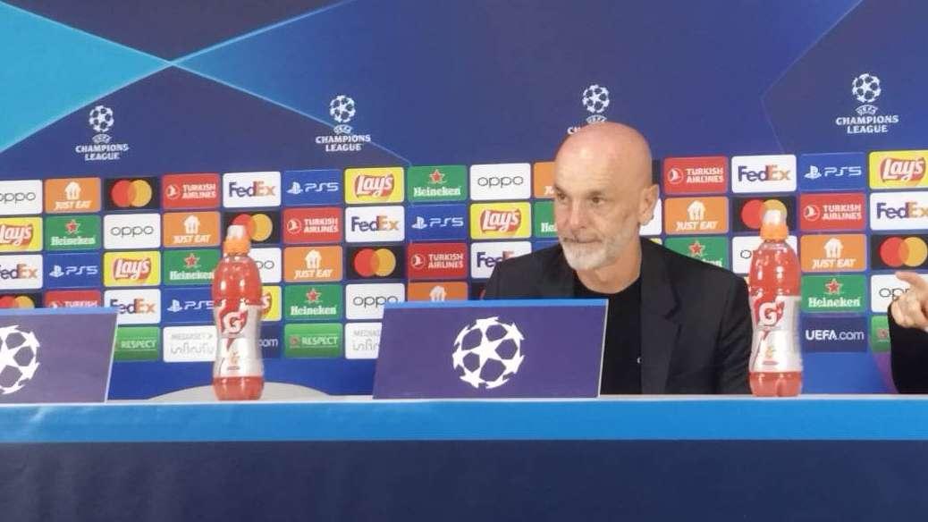 Pioli in conferenza: "L'Inter ci ha fatto male con transizioni e palle inattive. Non siamo stati al top, Leao rimpianto"
