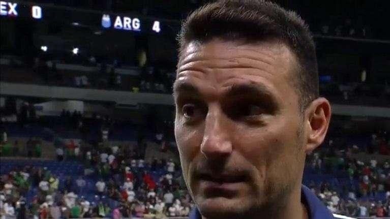 Scaloni: "Cambio Lautaro già previsto, aveva problemi". E scherza: "Speriamo ne abbia sempre"