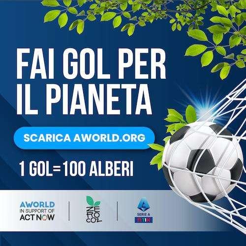 "Facciamo gol per il Pianeta!": 100 alberi piantati per ogni rete segnata in Serie A, l'iniziativa