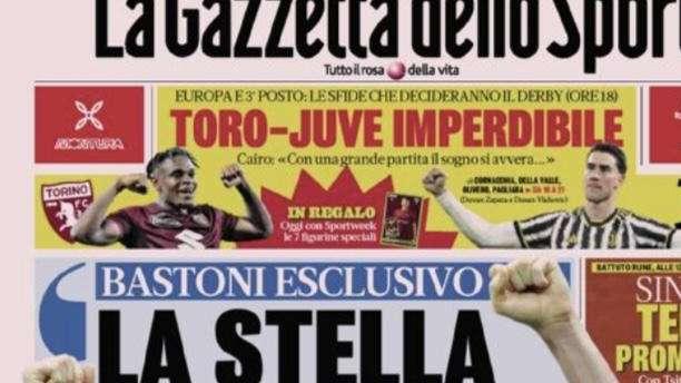 Prima GdS - Bastoni esclusivo: “Derby e stella, l’Inter vuole tutto”