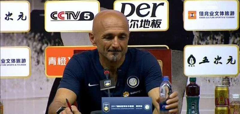 Spalletti: "Complimenti ai ragazzi. Candreva resta qui, su Jovetic dico..."