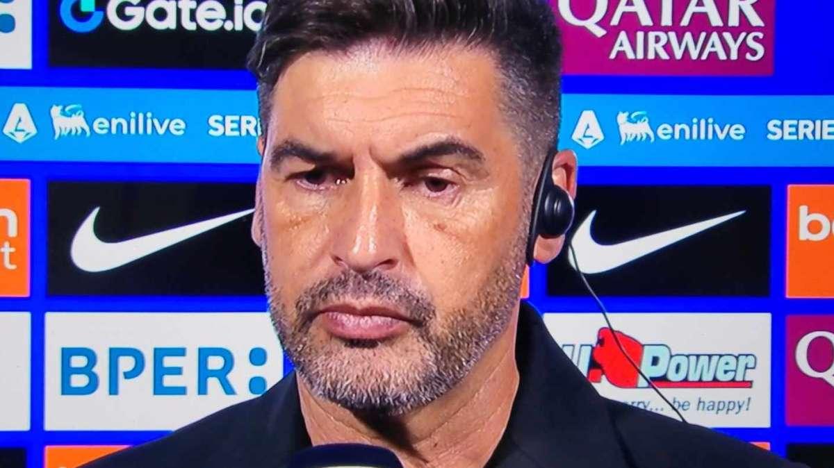 Milan, Fonseca a DAZN: "Non ricordo una squadra che ha creato questi problemi all'Inter. Abbiamo meritato"
